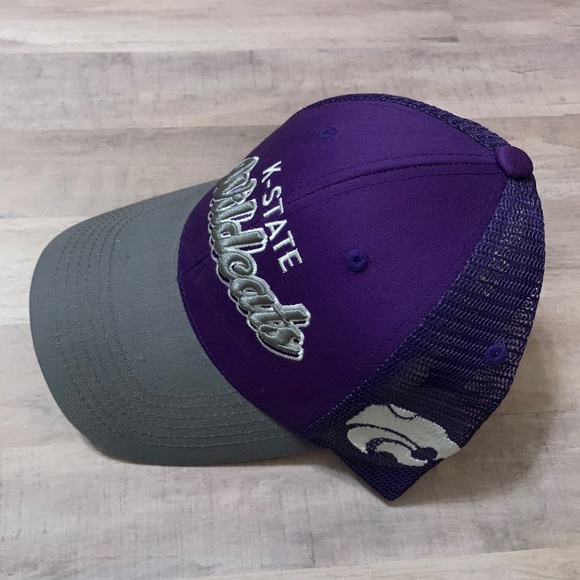 NCAA Kansas State Wildcats Relaxed Fit Adjustable Mesh Captivating Unisex - Picture 4 of 5